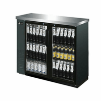 EFI CBBGD2-48CC 48.8-Inch Classic-Chill Glass Door Back Bar Refrigerator
