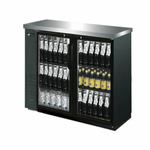 EFI CBBGD2-48CC 48.8-Inch Classic-Chill Glass Door Back Bar Refrigerator