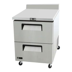 EFI Versa-Chill FWDW2-27VC 27.5" Heavy-Duty Two-Drawer Worktop Freezer