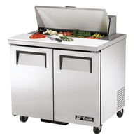 True Refrigeration TSSU-36-08-HC 36-3/8" Commercial Salad and Sandwich Prep Counter