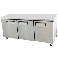 EFI CUDR3-72VC 72.7-Inch Versa-Chill 3-Door Undercounter Refrigerator