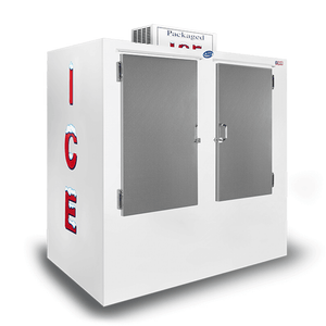 Leer TD120UASP High-Capacity 120 Cu. Ft. Exterior Ice Merchandiser