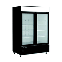 EFI C2-48GDVC 48" Two-Door Glass Merchandising Cooler