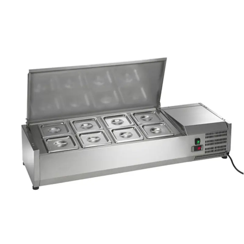 Arctic Air ACP48 Commercial Refrigerated Stainless Steel Countertop Prep Unit Arctic Air