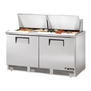 True TFP-64-24M-HC 64" Two-Door Mega Top Sandwich/Salad Prep Table