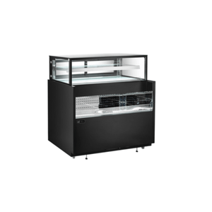 EFI CGOMD-6060 59.9" Dual System Refrigerated Merchandising Display Case - Black