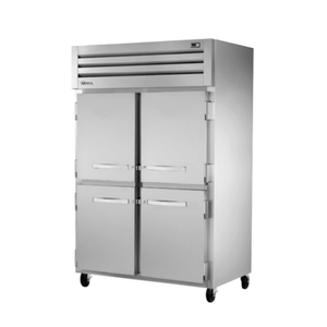 True STR2R-4HS-HC SPEC SERIES 52.63-Inch Two-Section Solid Half-Door Reach-In Refrigerator