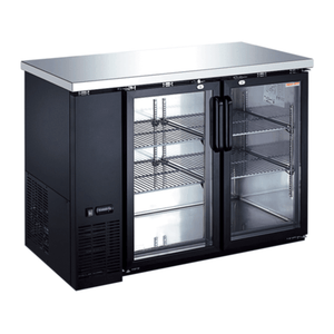 New Air NBB-48-SG-N 49-Inch Commercial Glass-Door Back Bar Cabinet