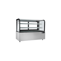 EFI CGCM-7348 72.4-Inch Refrigerated Deli and Bakery Curved Glass Showcase