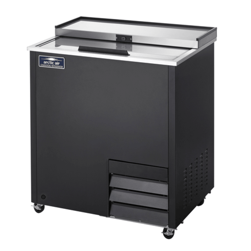 Arctic Air AGF24 24-Inch Commercial Glass Froster with Locking Sliding Lid