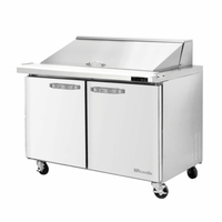 Blue Air BLMT36-HC Two-Door 36.5" Mega Top Sandwich & Salad Prep Table