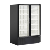 Habco ESM49HCTD 54" Double Glass Door Merchandising Cooler