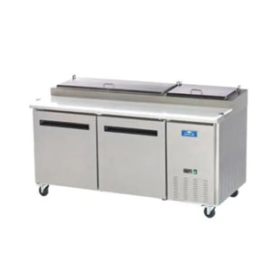 Arctic Air APP71R 71-Inch Two Door Commercial Pizza Prep Table Arctic Air