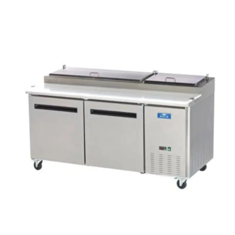 Arctic Air APP71R 71-Inch Two Door Commercial Pizza Prep Table Arctic Air