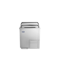 CookRite by Atosa MBGF24GR 24.5-Inch Commercial Slide-Top Glass Chiller