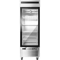 EFI FI1-27GDSVC 27-Inch Stainless Steel Glass Door Ice Cream Merchandiser