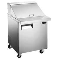 EFI CMDR1-27VCX-L 27.5-Inch X-Line Mega Top Sandwich Prep Table