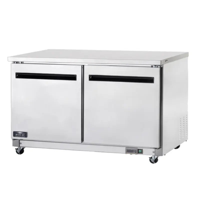 Arctic Air AUC60F Stainless Steel Two Door Worktop Freezer