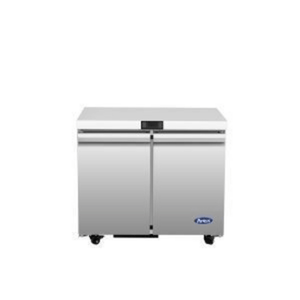 Atosa AUF48SD 48-1/4" Solid Door Undercounter Freezer, 11.8 Cu. Ft.