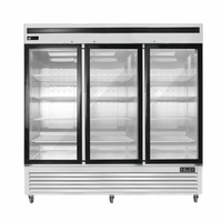 EFI Versa-Chill F3-82GDSVC 81.9-Inch 3-Door Frozen Food Merchandiser