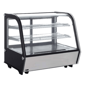 EFI CGCM-CT-2727 27.6-Inch Countertop Refrigerated Curved Glass Display Case