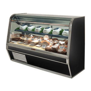 Howard-McCray SC-CDS32E-4C-LED 50" Curved Glass Deli Service Case