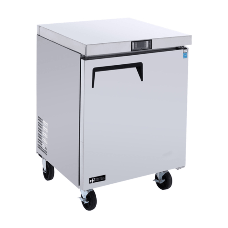 EFI FUDR1-27VC-R 27.5" Solid Door Undercounter Freezer - Right Hinge