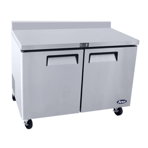 Atosa MGF8409GR 48-Inch Commercial Worktop Cooler with Backsplash