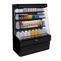 Howard-McCray SC-OD30E-3-B-LED 39" Multi-Deck Open Dairy Merchandiser - Black