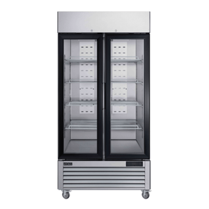 EFI F2-39GDSVC 30.4 Cu. Ft. 39.5-Inch 2-Door Glass Display Freezer
