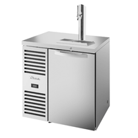 True TDR32-RISZ1-L-S-S-1 32" Stainless Steel Single Faucet Draft Bar Cooler