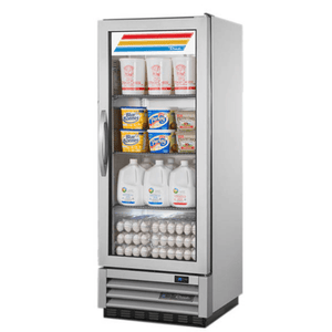 True T-12G-HC~FGD01 1-Section 24.88-Inch Commercial Glass Door Refrigerator