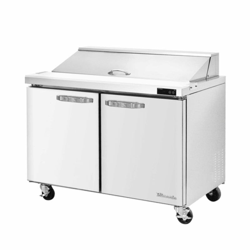 Blue Air BLPT48-HC 48-Inch Double-Door Sandwich and Salad Prep Table