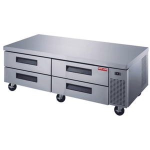 New Air NCB-072-SS 72" Four-Drawer Refrigerated Chef Base