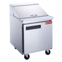 New Air NPT-029-MSA 29" Single-Door Mega Top Sandwich and Salad Prep Refrigerator