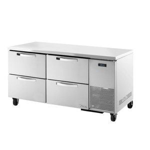 True TUC-67D-4-HC~SPEC3 67.25-Inch 4-Drawer Deep Undercounter Cooler