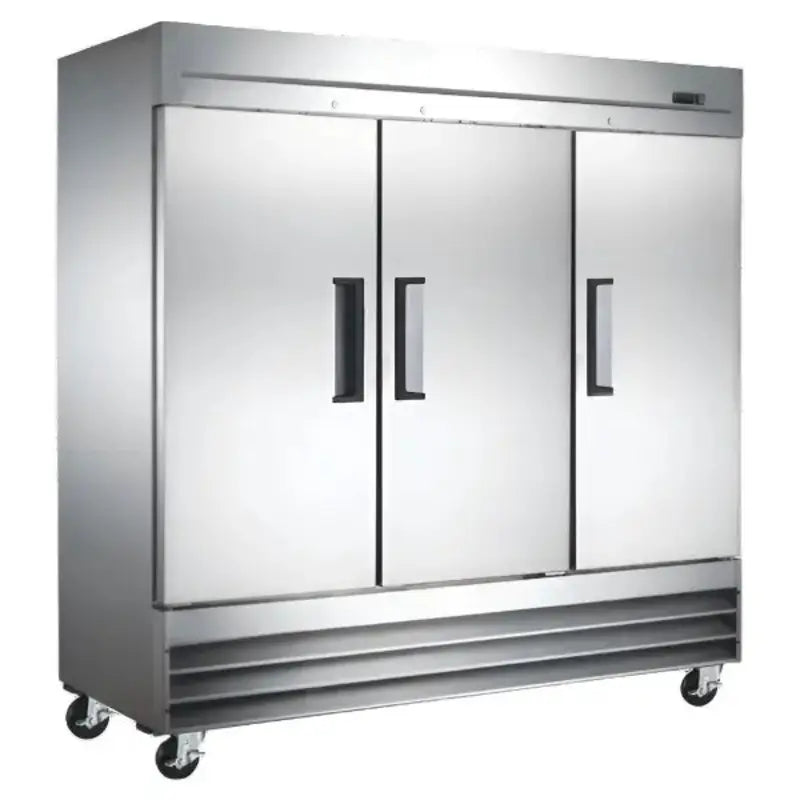 3RR Triple Solid Door Cooler - 81" Width Calgary Commercial Refrigeration
