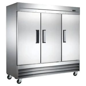 3RR Triple Solid Door Cooler - 81" Width Calgary Commercial Refrigeration