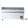 XS-500 Curved Glass Top Chest Freezer - 58" Width Calgary Commercial Refrigeration