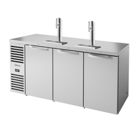 True TDR72-RISZ1-L-S-SSS-1 72-Inch Three-Section Draft Beer Dispenser