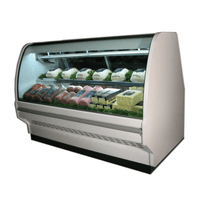 Howard-McCray SC-CDS40E-6C-S-LED 75.5" Single Duty Stainless Steel Deli Display Refrigerator