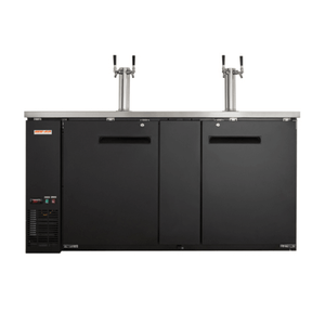 New Air NBD-69-SB 69-Inch Commercial Draft Beer Cooler with Talos Towers