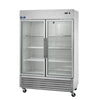 Arctic Air AGDF49 Two Door Glass Reach-In Commercial Freezer Arctic Air