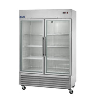 Arctic Air AGDF49 Two Door Glass Reach-In Commercial Freezer Arctic Air