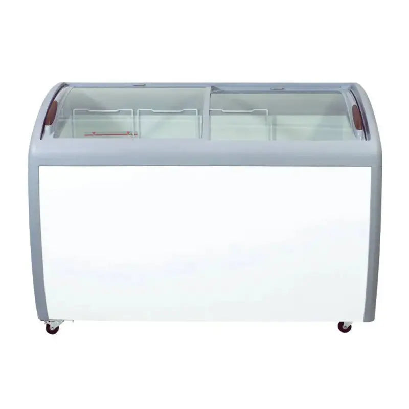 XS-460YZ Curved Glass Top Chest Freezer - 60" Width Calgary Commercial Refrigeration