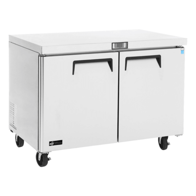 EFI Versa-Chill FUDR2-48VC 48.2-Inch 2-Door Undercounter Reach-In Freezer