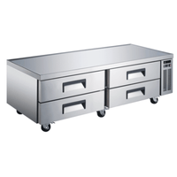EFI Versa Chill CCB-72VCX 72" Refrigerated Chef Base & Equipment Stand