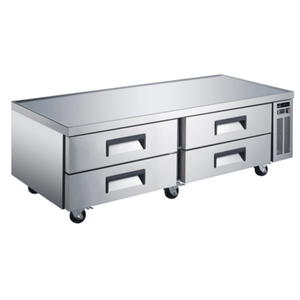 EFI Versa Chill CCB-72VCX 72" Refrigerated Chef Base & Equipment Stand