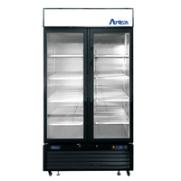 Atosa MCF8732GR 39.5-Inch 2-Door Glass Merchandiser Freezer