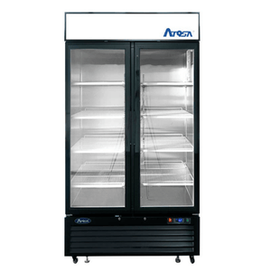 Atosa MCF8732GR 39.5-Inch 2-Door Glass Merchandiser Freezer